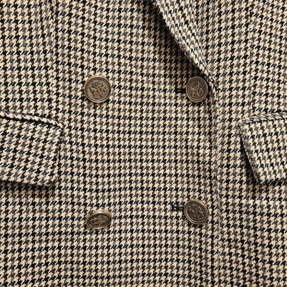 NWT Zara Blogger Favorites Plaid Double Breasted Women's Blazer Jacket Size XS. - Picture 12 of 16
